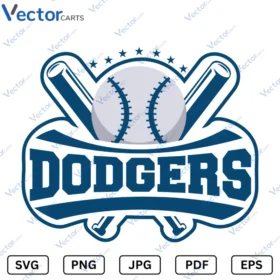 Dodgers Ball Svg Png Vector Files