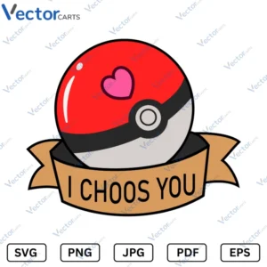 I CHOOS YOU Valentine s Day Svg Png dxf Vector Files