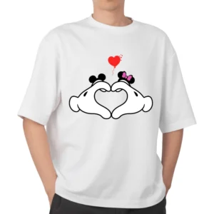 Mickey Minnie Heart vg