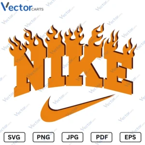 Nike FireSvg Png dxf Vector Files