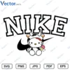 Nike Kitty Icecream Svg Png dxf Vector Files