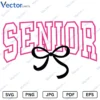 Senior Bow Svg Png Vector Files
