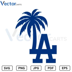 LA Date Svg Png Vector Files