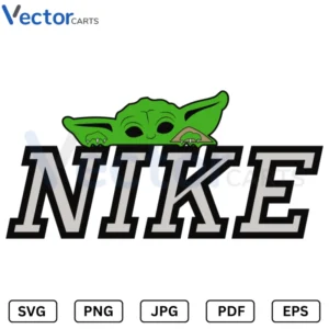Nike Yoda v3 Svg Png Vector Files