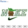Nike Yoda v4 Svg Png Vector Files