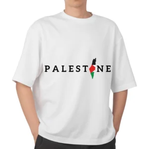 Palestine with flag