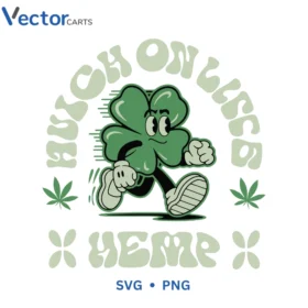 Hemp lucky Svg Png For Tshirt Vector Design