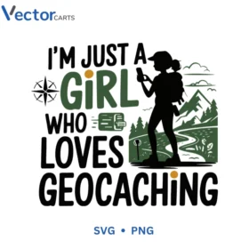 Iam just a girl Svg Png For Tshirt Vector Design