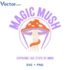 Magic mush Svg Png For Tshirt Vector Design