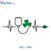 Nurse x lucky Svg Png For Tshirt Vector Design