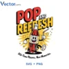 POP and Refresh Svg Png For Tshirt Vector Design