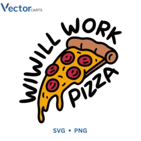 Pizza Svg Png For Tshirt Vector Design