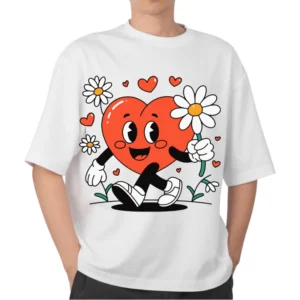 Retro Groovy Heart Svg Png For Tshirt Vector Design (2)