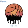 Sunset Baseball Svg Png For Tshirt Vector Design
