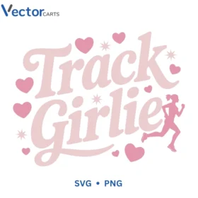 Track girliebSvg Png For Tshirt Vector Design