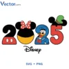 2025 Disney Svg Png For Tshirt Vector Design