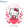 Be Mine Svg Png For Tshirt Vector Design