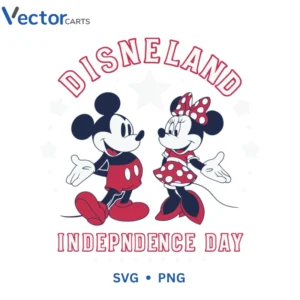 DISNELAND Independence day Svg Png For Tshirt Vector Design