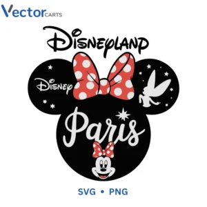 DISNEYLAND Disney Paris Svg Png For Tshirt Vector Design