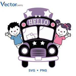 HELLO1 Svg Png For Tshirt Vector Design