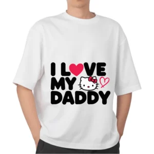 I LOVE MY DADDY Svg Png For Tshirt Vector Design