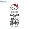 KEEP CALM Svg Png For Tshirt Vector Design