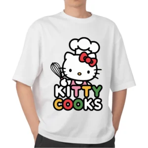 Kitty cooks