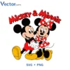 MICKEY & MIN Svg Png For Tshirt Vector Design
