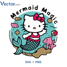 Mermaid Magic Svg Png For Tshirt Vector Design