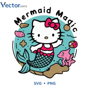 Mermaid Magic Svg Png For Tshirt Vector Design