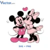 Mickey Minnie Love Svg Png For Tshirt Vector Design