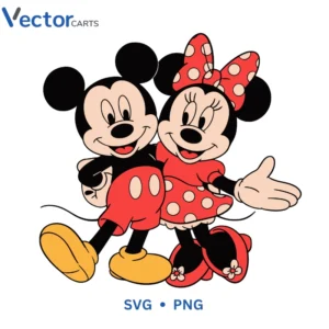 Mickey mini Svg Png For Tshirt Vector Design