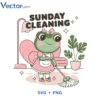 SUnday clening Svg Png For Tshirt Vector Design