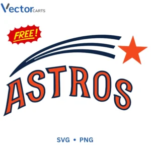 Astros v1 Png Vector Design 5