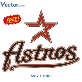 Astros v3 Free Png Vector Design