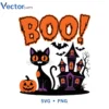 Boo v1 Halloween Png Vector Design