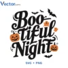 Boo v3 Halloween Png Vector Design