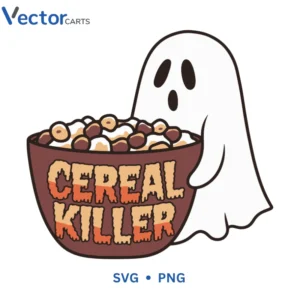 Ceral killer Halloween Png Vector Design