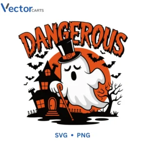 Dangeroun Halloween Png Vector Design