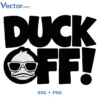 Duck off Halloween Png Vector Design