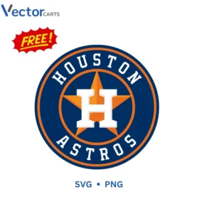Houston Astros Baseball Free Png Vector Design
