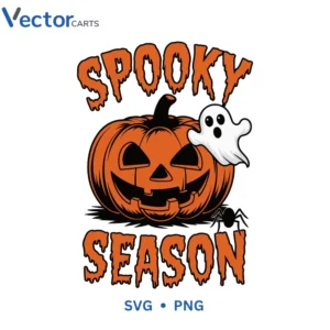 Spooky season Svg Png For Tshirt Vector Design
