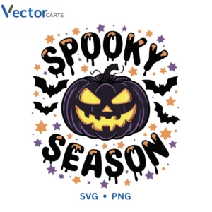Spooky season s3 Svg Png For Tshirt Vector Design