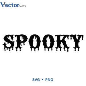 Spooky v1 Svg Png For Tshirt Vector Design