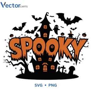 Spooky v2 Svg Png For Tshirt Vector Design