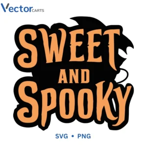 Sweet and spooky Svg Png For Tshirt Vector Design