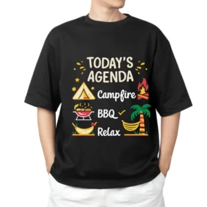 TODAYS AGENDA Campfire BBQ Relax