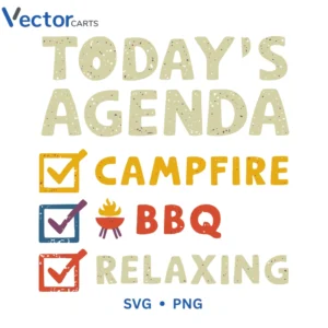TODAYS AGENDA Svg Png For Tshirt Vector Design