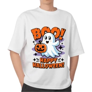 Boo halloween happy