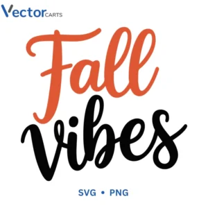 Fall vibes v1 Halloween Png Vector Design